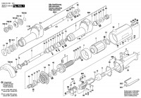 Bosch 0 602 212 002 ---- Hf Straight Grinder Spare Parts